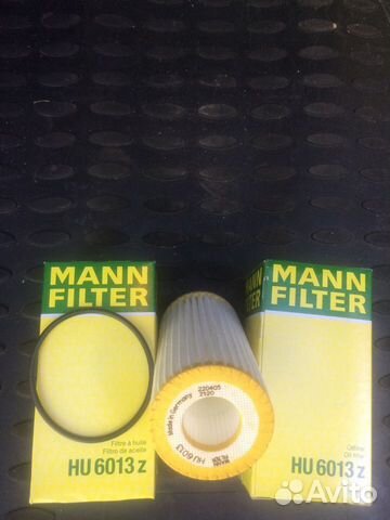 Фильтр масляный 06L115562B Mann HU6013z
