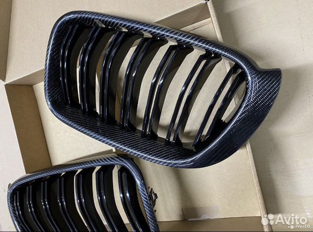 Решетка радиатора для BMW F25 F26 M стиль карбон