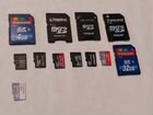 SD и MicroSD 4, 32, 64gb