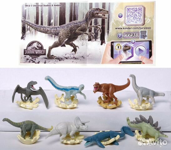 Киндер джой: Динозары 2021