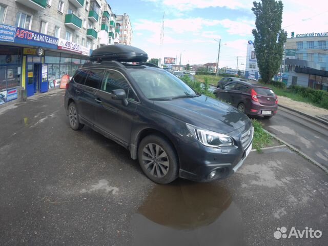 Багажник бокс на крышу Subaru Outback (2014)
