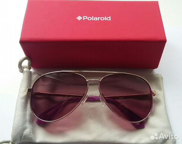 Очки солнцезащитные Polaroid, женские, новые
