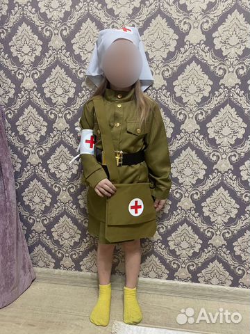 Детская военная форма медсестры