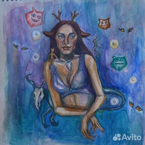 Девушка-олень