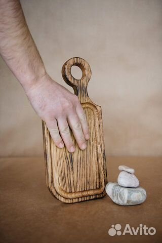 Доска для разделки и подачи стейков, бутербродов