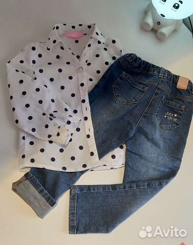 Блузка+джинсы