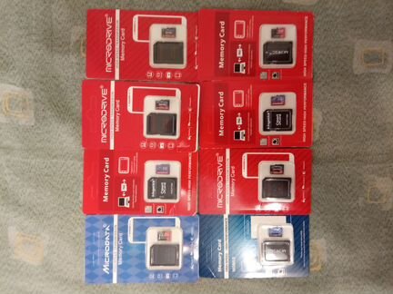 Карта памяти MicroSD 32Gb Новые