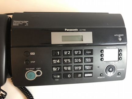 Стационарный телефон-факс