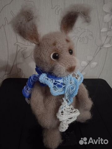 Вязаные игрушки зайчик символ года 2023