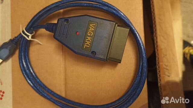 Кабель VAG COM USB KKL 409.1 OBD2 USB Диагностика