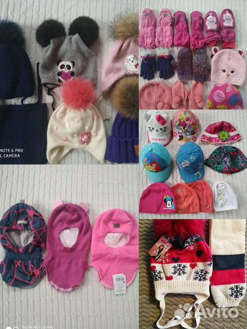 Шапки, шлемы, варежки, кепки, панамы 50-52