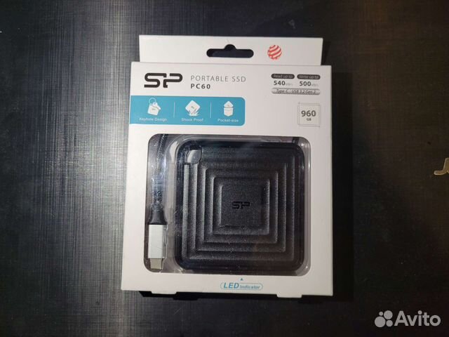 Внешний SSD Silicon Power PC60 960gb