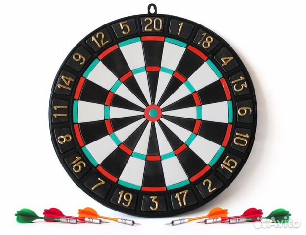 Дартс (мишень и дротики) новый в наличии