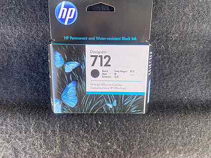 Картридж HP 712 черный 80 ml (в наличии)