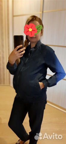 Костюм джинсовый для беременных