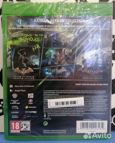 Batman Archam Collection Xbox One New