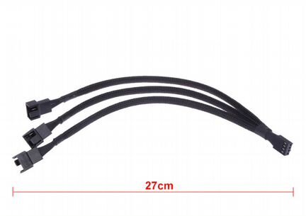 Разветвитель 4pin PWM to 3 x 4pin PWM Fan