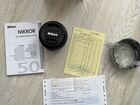 Объектив Nikon 50mm f/1.8 G AF-S Nikkor
