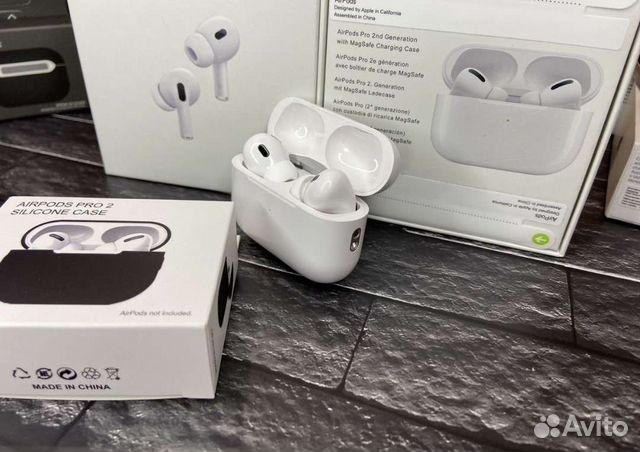 Airpods Pro 2 Premium 1:1 с шумоподавлением