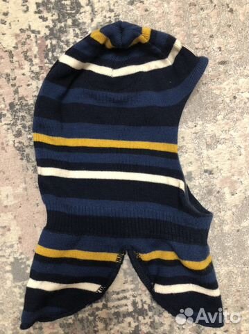 Шапка шлем для мальчика зима Рейма