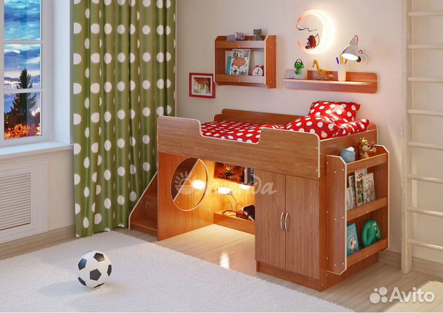 Кровать чердак