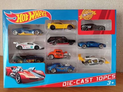 Машинки Hot Wheels 10 шт