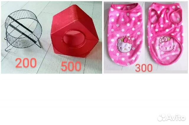 Товары для грызунов, собак. Колесо, купалка, домик