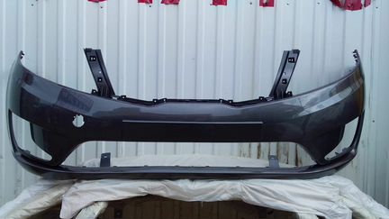 Бамперы все цвета Kia Rio 3 /темно-серый