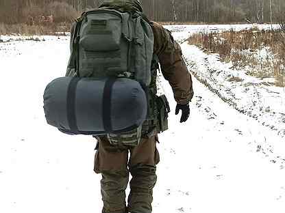Спальный мешок зимний -40 для туризма и армии