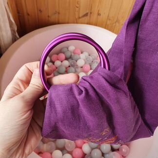 Слинг на кольцах Лён