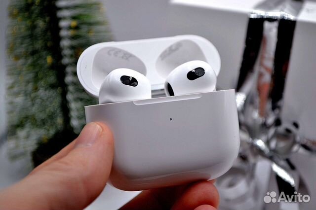 AirPods 3 «Оригинал» (Гарантия + Доставка + Чехол)