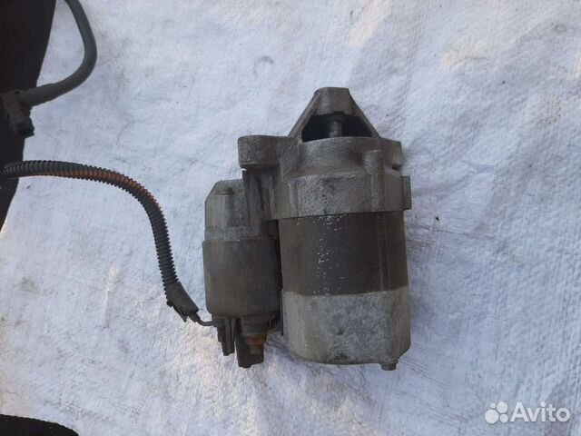 Стартер симбол клио логан 1.4