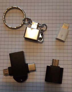 Переходники USB 3.0-Micro,Light-micro,тройник USB