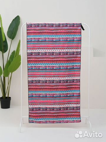 Большое пляжное полотенце супер впитывающее