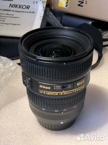 Объектив Nikon AF-S Nikkor 18-35mm f/3.5-4.5 G ED
