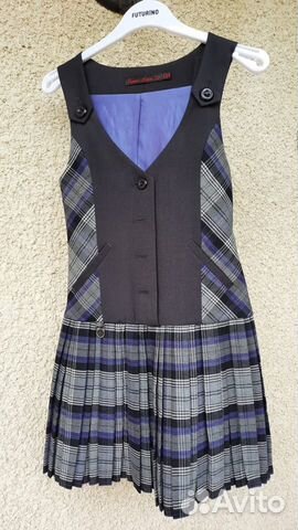 Школьная форма Сарафан 128-134