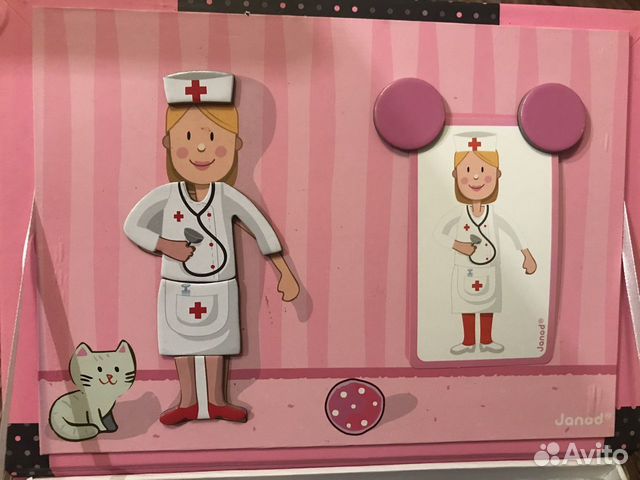 Развивающая магнитная игра Janod