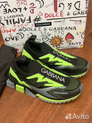 Кроссовки Dolce gabbana новые оригинал 38р