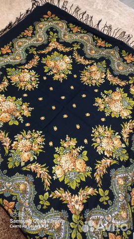 Продам Павловопосадскую шаль, времен СССР