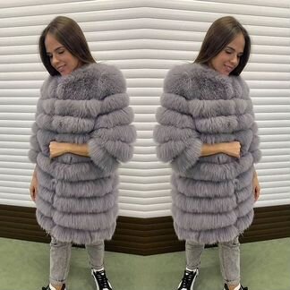 Шуба из песца