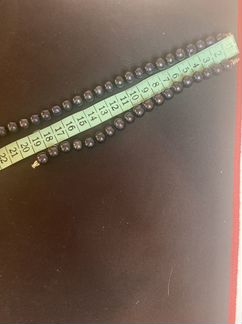 Бусы и браслет из искусственного жемчуга