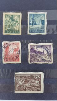 Почтовые марки Германия WW2