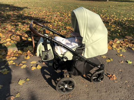 Коляска tutis nanni 2 в 1 с автолюлькой