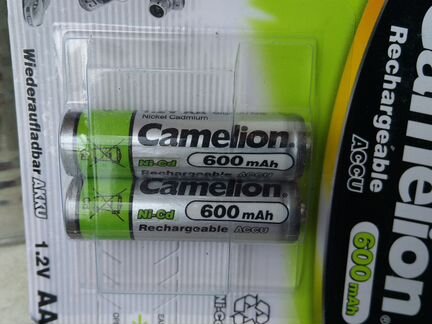 NiCd пальчиков аккумулятор AA Camelion 600mAh 1.2V