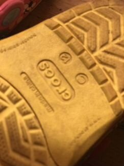 Детские резиновые сапоги crocs