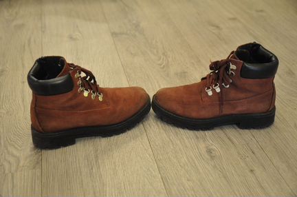 Ботинки замшевые демисезонные