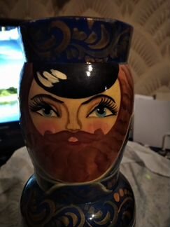 Футляр для бутылки. Народная роспись.Подпись