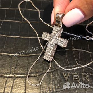 Новый золотой крест Casa Gi 14 гр 2.1 ct 3/4