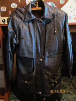 Женская кожаная куртка(разм.48/50)