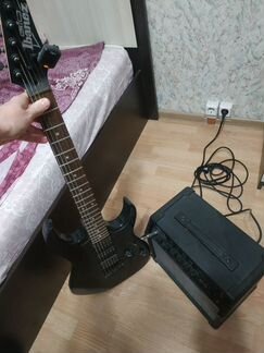 Гитара Ibanez GRX55b + Комбик Line 6 Spider V20